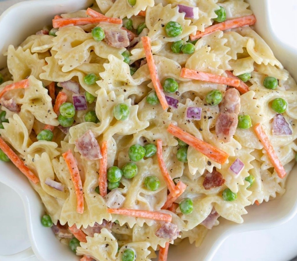 Dairy-Free Bacon Ranch Bowtie Pasta&nbsp;Salad